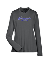 Saugus HS Boys Soccer Logo - Womens Performance Longsleeve