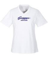 Saugus HS Boys Soccer Logo - Womens Performance Shirt