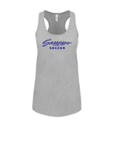 Saugus HS Boys Soccer Logo - Womens Tank Top
