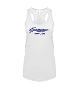 Saugus HS Boys Soccer Logo - Womens Tank Top