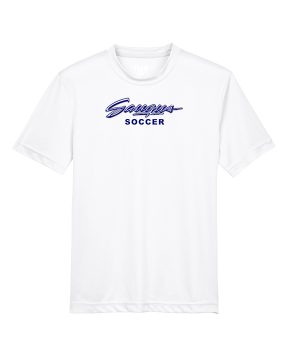 Saugus HS Boys Soccer Logo - Youth Performance Shirt