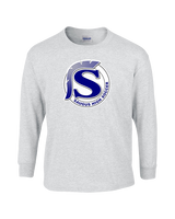 Saugus HS Boys Soccer Logo S - Cotton Longsleeve
