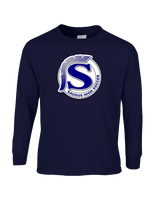 Saugus HS Boys Soccer Logo S - Cotton Longsleeve