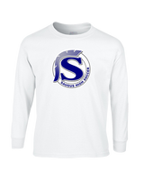 Saugus HS Boys Soccer Logo S - Cotton Longsleeve
