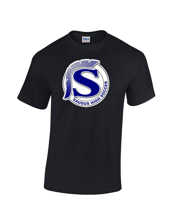Saugus HS Boys Soccer Logo S - Cotton T-Shirt