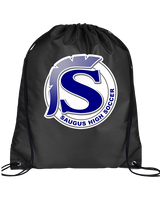 Saugus HS Boys Soccer Logo S - Drawstring Bag