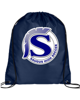 Saugus HS Boys Soccer Logo S - Drawstring Bag