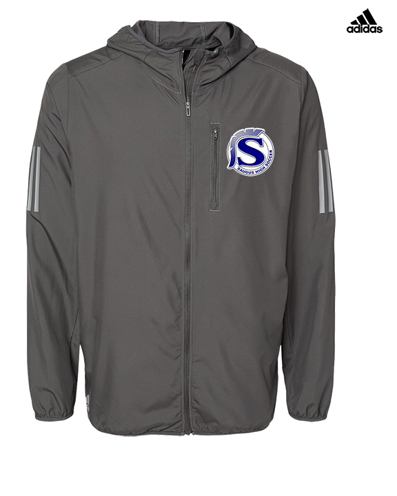 Saugus HS Boys Soccer Logo S - Mens Adidas Full Zip Jacket