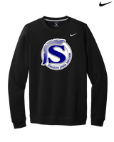 Saugus HS Boys Soccer Logo S - Mens Nike Crewneck