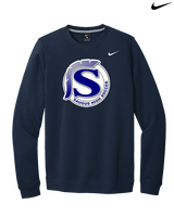 Saugus HS Boys Soccer Logo S - Mens Nike Crewneck