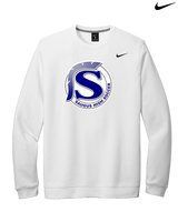 Saugus HS Boys Soccer Logo S - Mens Nike Crewneck