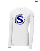 Saugus HS Boys Soccer Logo S - Mens Nike Longsleeve