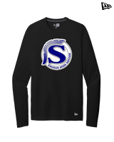 Saugus HS Boys Soccer Logo S - New Era Performance Long Sleeve