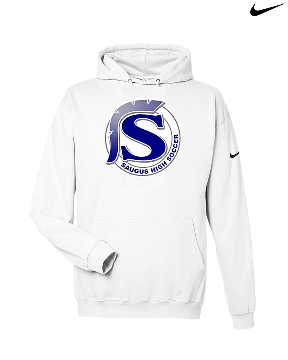 Saugus HS Boys Soccer Logo S - Nike Club Fleece Hoodie