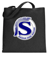 Saugus HS Boys Soccer Logo S - Tote