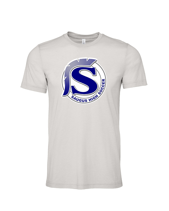 Saugus HS Boys Soccer Logo S - Tri-Blend Shirt