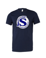 Saugus HS Boys Soccer Logo S - Tri-Blend Shirt