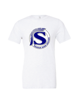 Saugus HS Boys Soccer Logo S - Tri-Blend Shirt