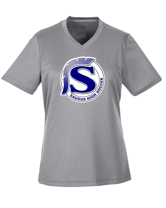 Saugus HS Boys Soccer Logo S - Womens Performance Shirt