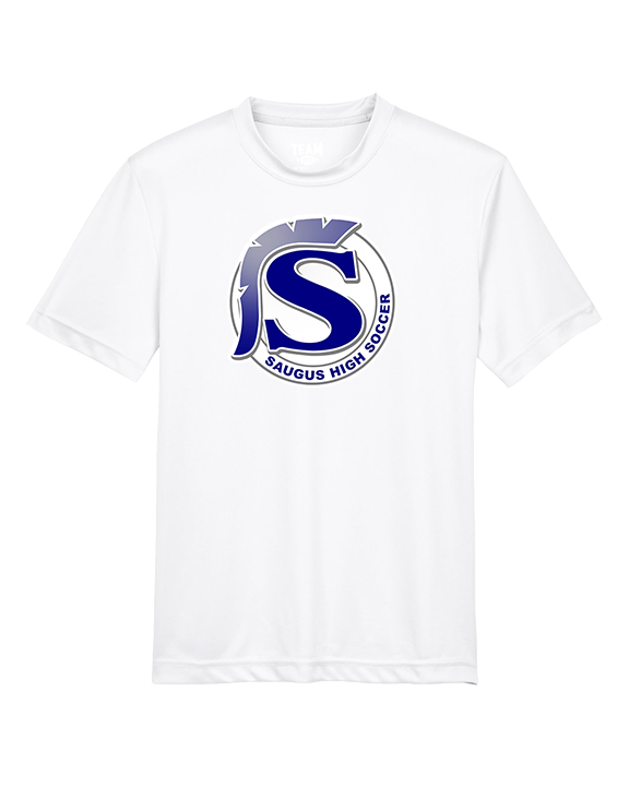 Saugus HS Boys Soccer Logo S - Youth Performance Shirt