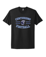 Saugus HS Football Curve - Mens Select Cotton T-Shirt