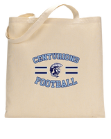 Saugus HS Football Curve - Tote