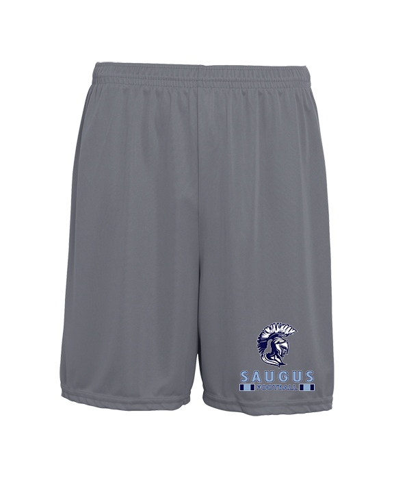 Saugus HS Football Stacked - Mens 7inch Training Shorts