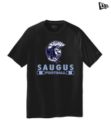 Saugus HS Football Stacked - New Era Performance Shirt
