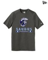 Saugus HS Football Stacked - New Era Performance Shirt