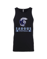 Saugus HS Football Stacked - Tank Top