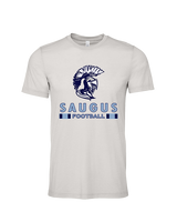 Saugus HS Football Stacked - Tri-Blend Shirt