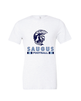 Saugus HS Football Stacked - Tri-Blend Shirt