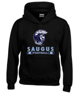 Saugus HS Football Stacked - Youth Hoodie