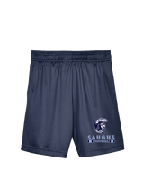 Saugus HS Football Stacked - Youth Training Shorts