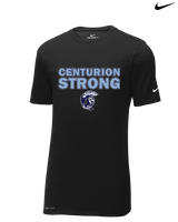 Saugus HS Football Strong - Mens Nike Cotton Poly Tee