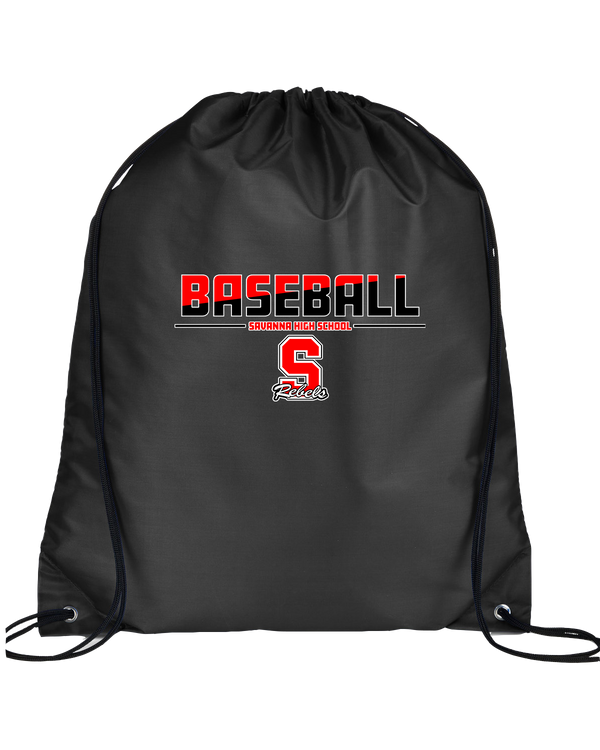 Savanna HS Baseball Cut - Drawstring Bag