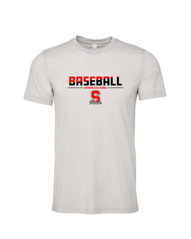 Savanna HS Baseball Cut - Mens Tri Blend Shirt