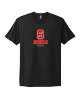 Savanna HS Baseball Shadow - Select Cotton T-Shirt