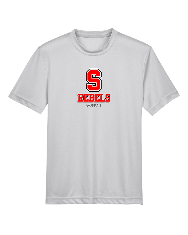 Savanna HS Baseball Shadow - Youth Performance T-Shirt