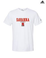 Savanna HS Football Block - Mens Adidas Performance Shirt