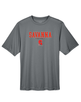 Savanna HS Football Block - Performance Shirt