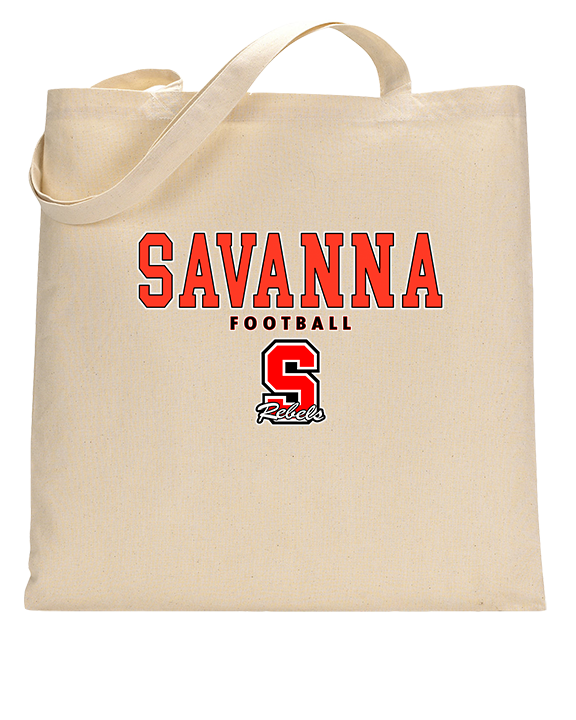 Savanna HS Football Block - Tote