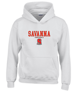 Savanna HS Football Block - Unisex Hoodie