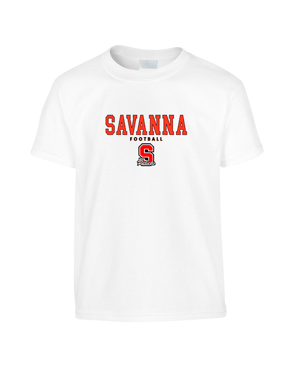 Savanna HS Football Block - Youth Shirt