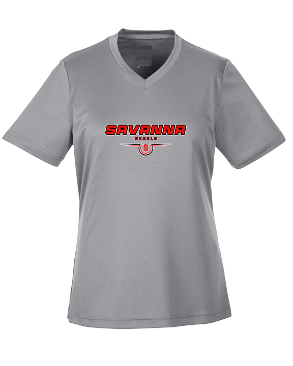 Savanna HS Football Design - Womens Performance Shirt