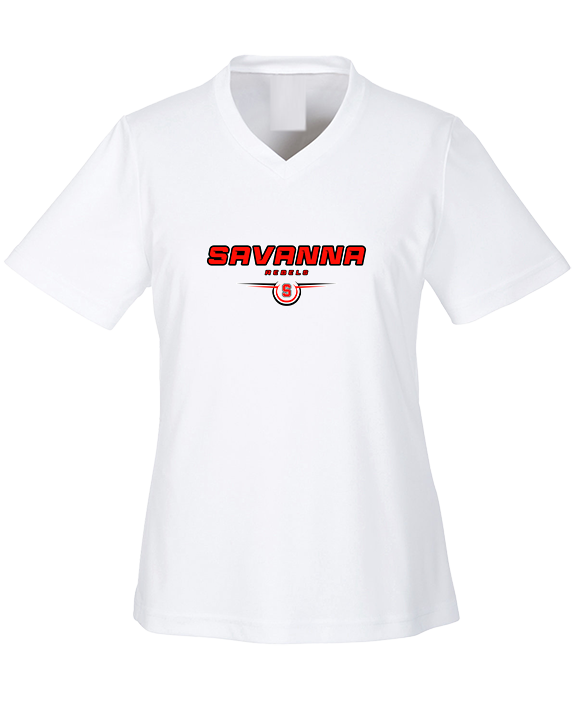 Savanna HS Football Design - Womens Performance Shirt