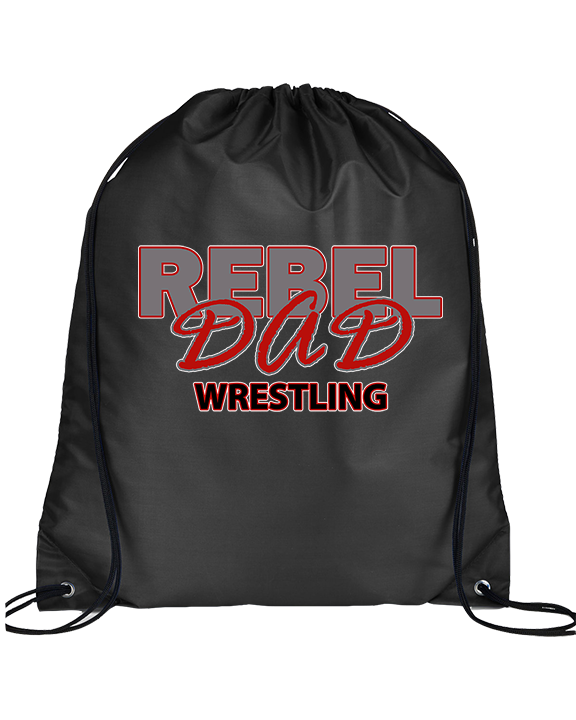 Savanna HS Wrestling Dad - Drawstring Bag