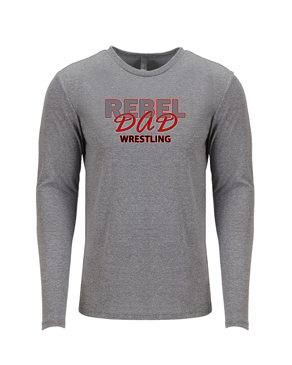 Savanna HS Wrestling Dad - Tri-Blend Long Sleeve