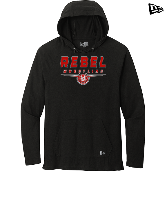 Savanna HS Wrestling Design - New Era Tri-Blend Hoodie