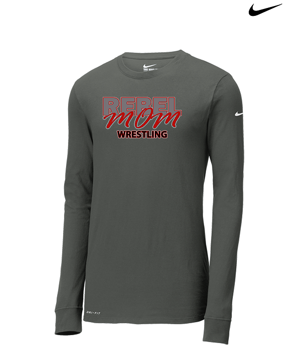 Savanna HS Wrestling Mom - Mens Nike Longsleeve